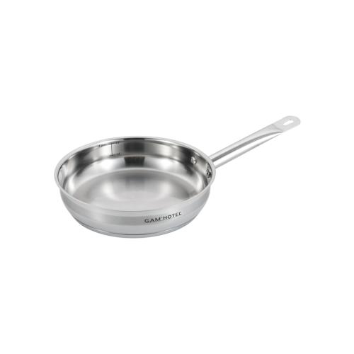 Poêle inox 24x5,5cm induction