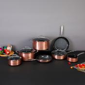 Set de 9 pièces Greblon céramique - "Elégance"