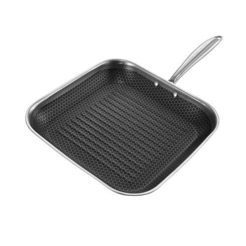 Grill 28cm triplex - "BlackSteel"
