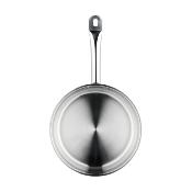 Poêle inox 24x5,5cm induction