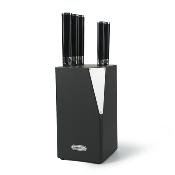 Bloc 5 couteaux - "Steel"