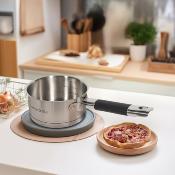 5 Casseroles 12/14/16/18/20cm - Inox induction 