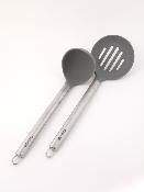 Coffret louche et spatule gris - "Swinox"