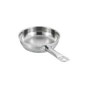Poêle inox 20x5cm induction
