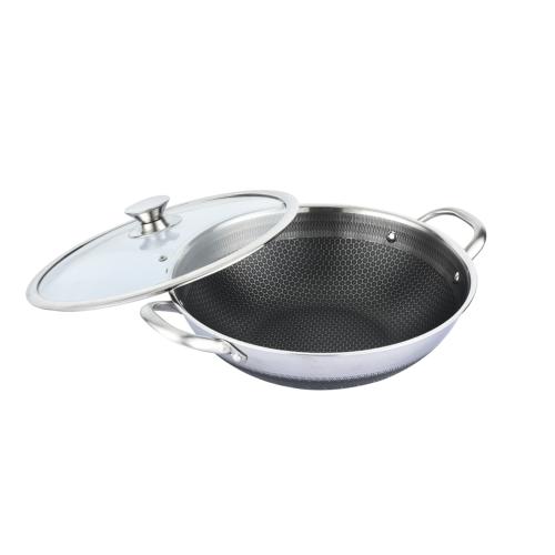 Wok triplex 32cm - "Black Cube"