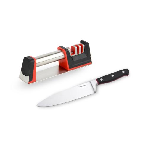 Set couteau chef 27cm Hiro + aiguiseur