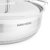Sautoir inox - 42x12cm induction 