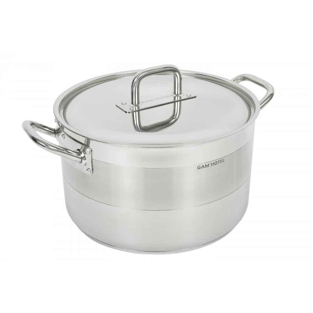 Gam'Hotel Marmite inox 32x19cm induction