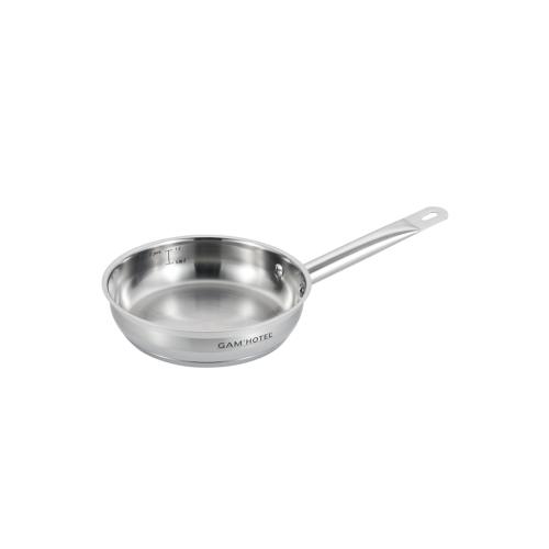 Poêle inox 20x5cm induction