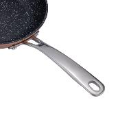 Poêle cuivré 24cm Greblon céramique - "Elégance"