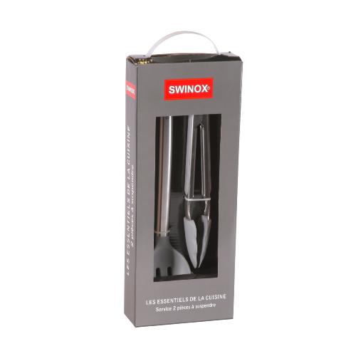 Coffret spatule et pince gris - "Swinox"